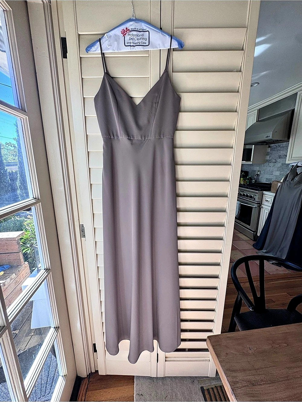 JENNY YOO Moss Maxi Slip Dress